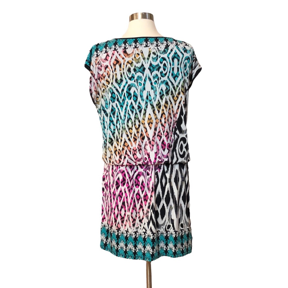 Style & Co Multicolored Patterned Dress - Picture 3 of 14